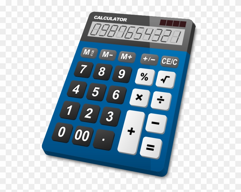 Calculator Blue - Icon #1182825