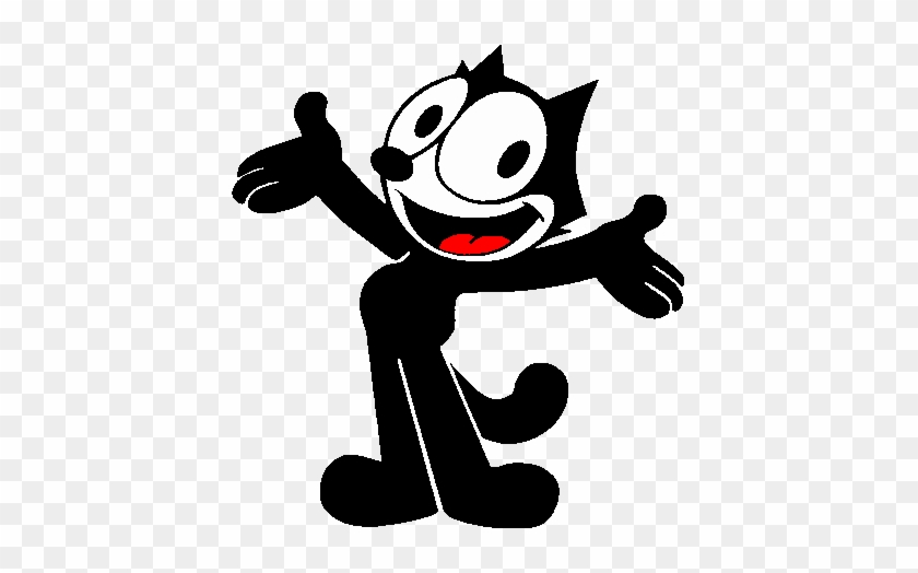 Felixthecat - “ - Black Cat Cartoon Character Name #1183173