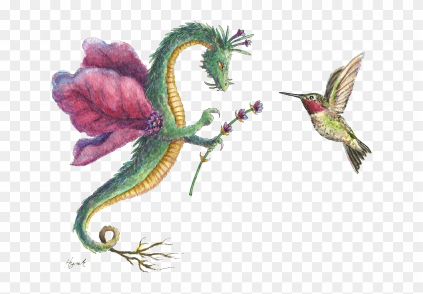 Photo Lavender Dragon 2012 Web Zpsc4715db0 - Dragon And Hummingbird #1183450