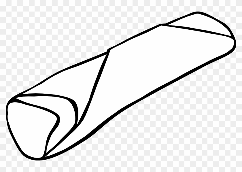 Breakfast Burrito Mexican Cuisine Wrap Clip Art - Burrito Clipart #1183694