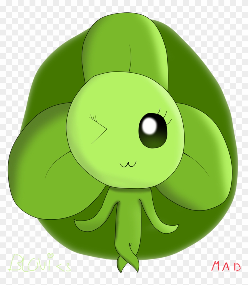 [fc] Blovi The Clover Flower By Madaxer - Cartoon #1183705