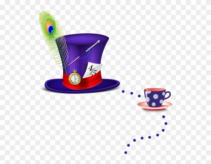 Mad Hatter's Hat And Teacup - Coffee Cup #1183739