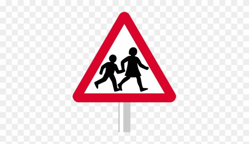 School Ahead Road Sign #1184176