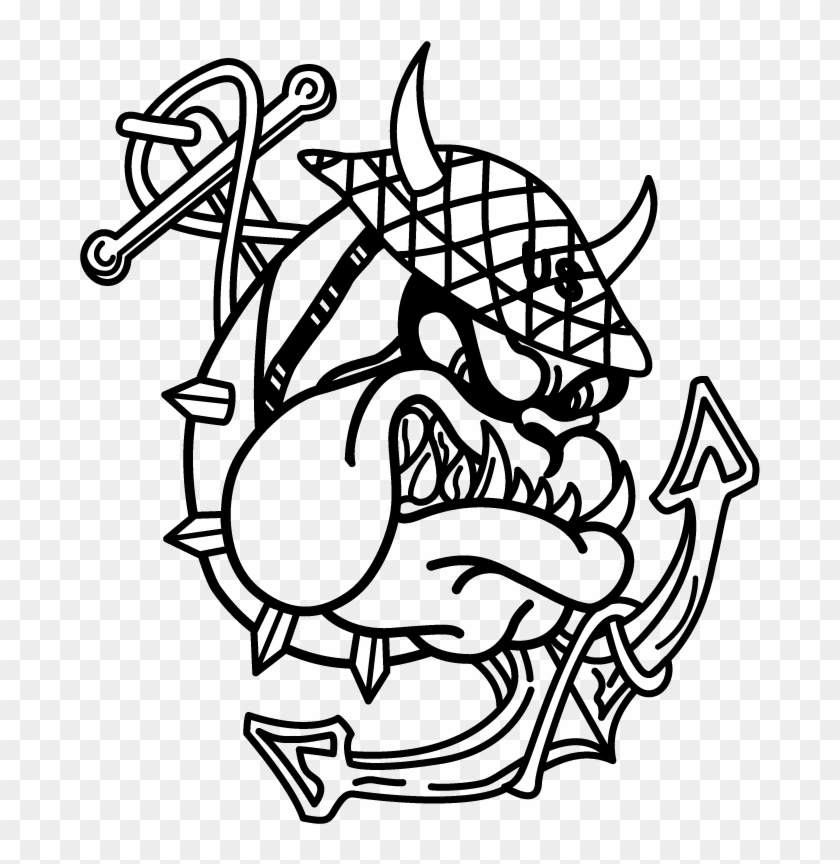 Devil Dog Drawing At Getdrawings - Devil Dog #1184540