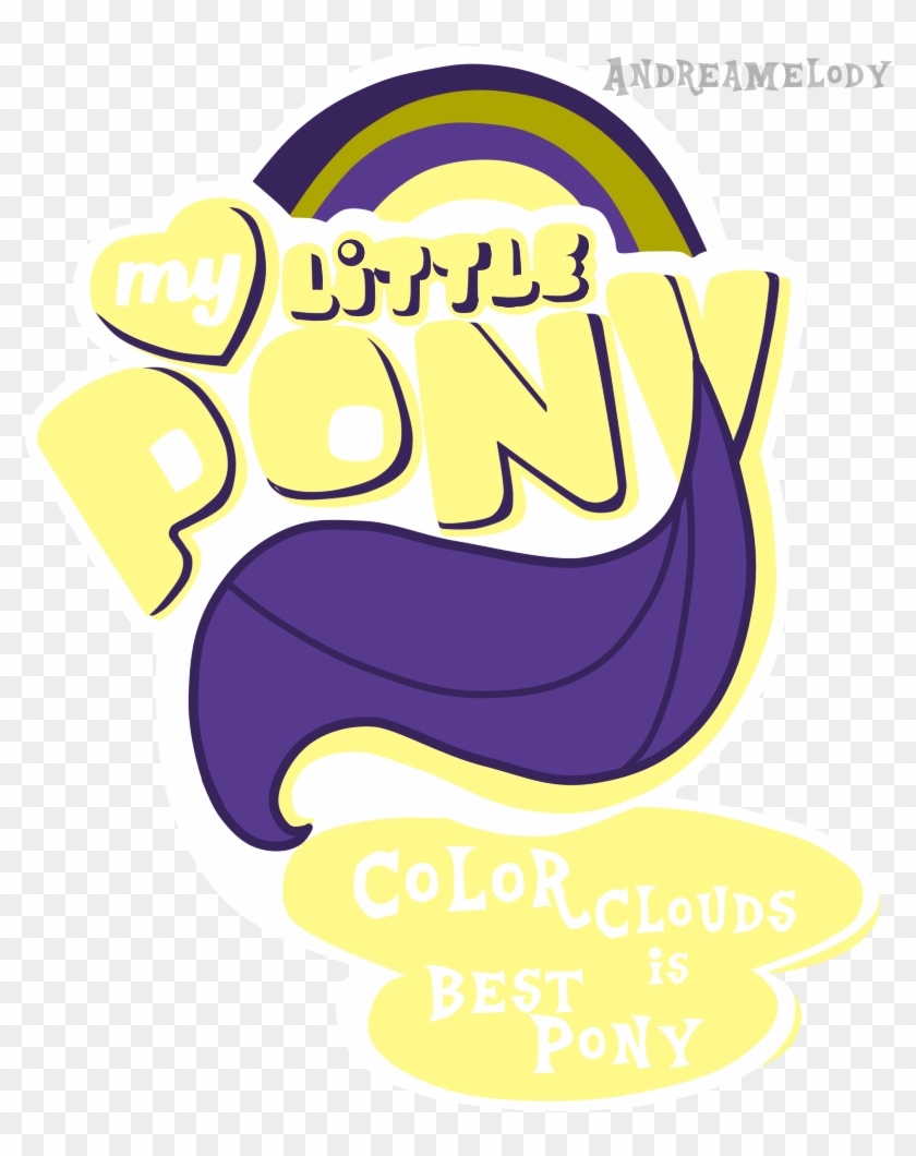 P Commission Mlp Fim Logo Color Clouds Version By Andreasemiramis - Heart Silhouette #1185198
