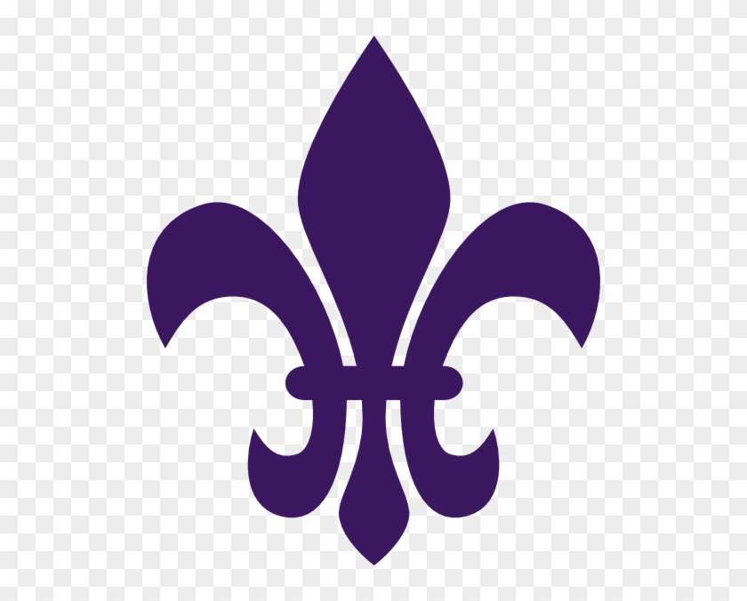 Blue Fleur De Lis #1185298