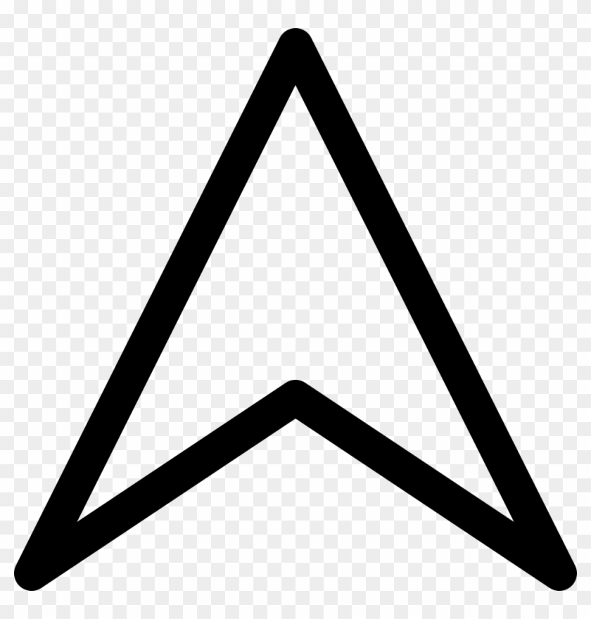 Free Vector Up Arrow Head Clip Art - หัว ลูก ศร #193427