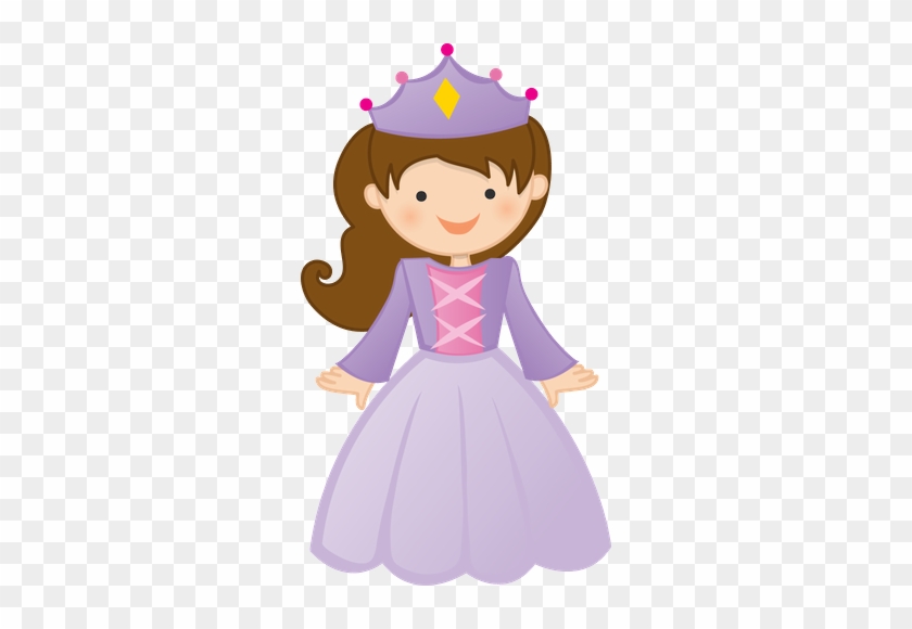 Princesas E Príncipes - Prinzessin Mittelalter Clipart #193898