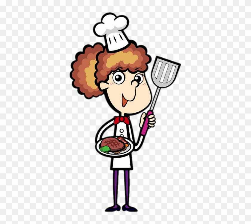 Chef Cuisinière Femme Dessin #194063