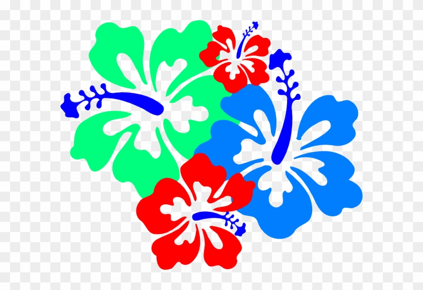 Hibiscus Flowers 4 Clip Art - Hibiscus Clip Art #194385