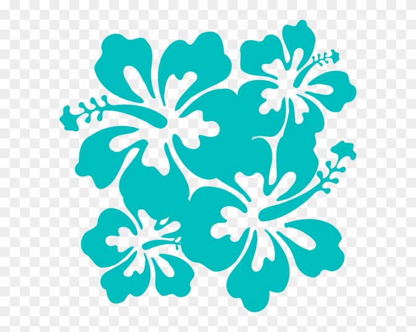 Hibiscus Clip Art - Clip Art Hawaiian Flowers #194397