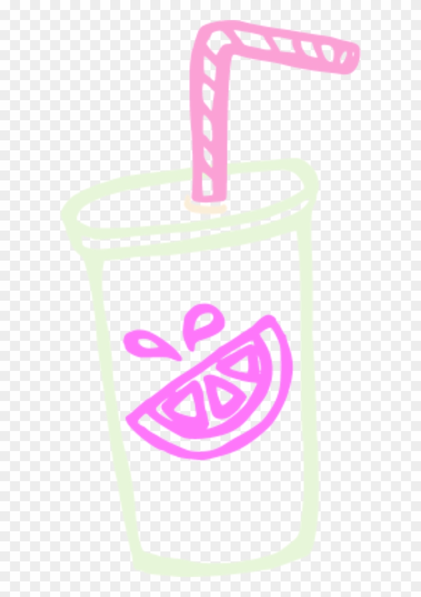 Cup Straw Clipart - Cup With Straw Png #194822