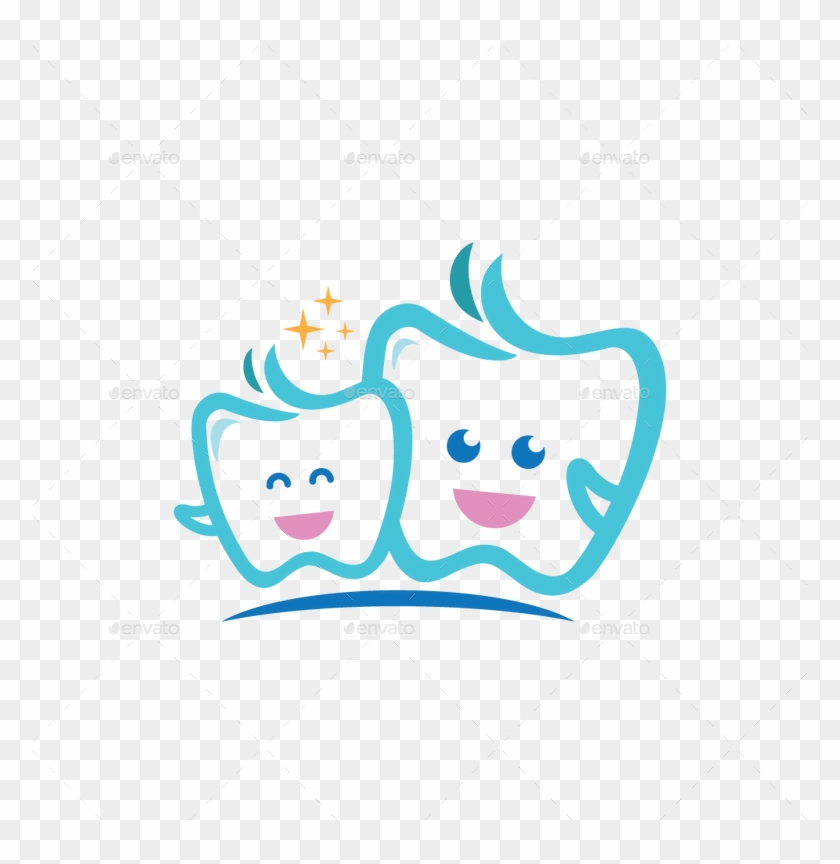 Tooth Logo - لوگو دندان پزشکی کودک #195255