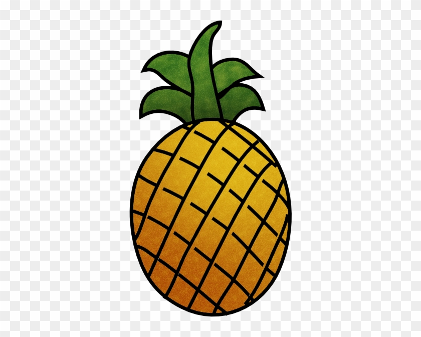○‿✿⁀fruit‿✿⁀○ - Pineapple Clip Art #195685