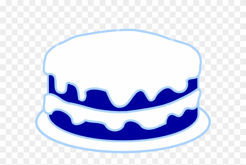 Plain Birthday Cake Clipart - Plain Birthday Cake Clipart #195905
