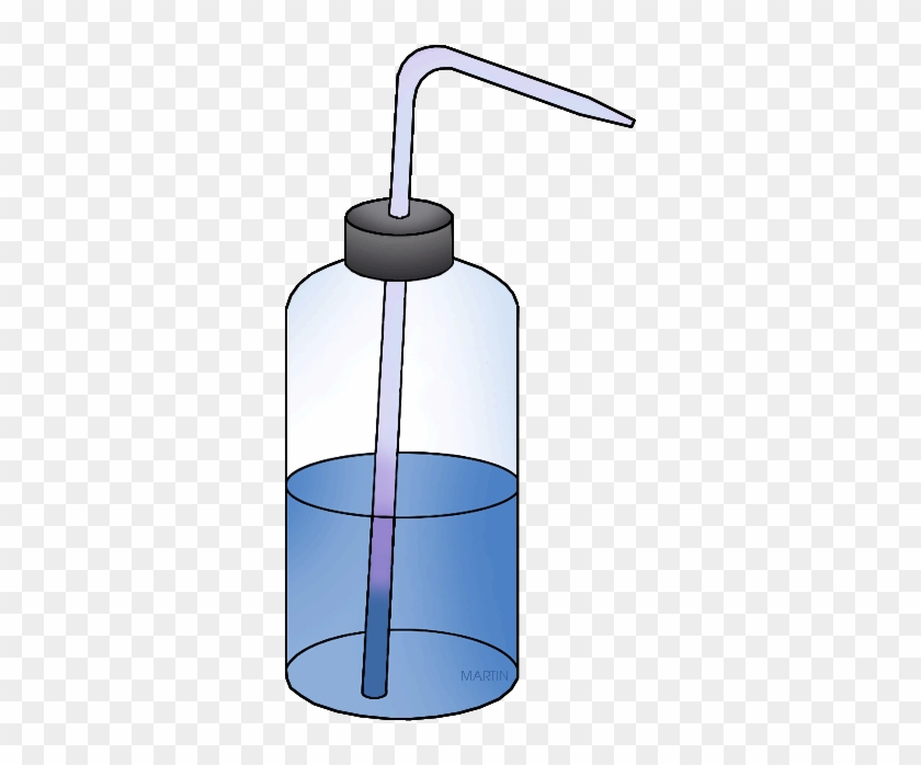 Chemistry Wash Bottle Clipart #195947