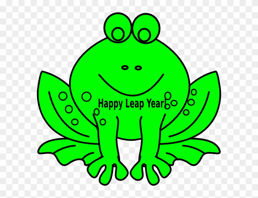 Leap Year Frog Clip Art At Clker Com Vector Clip Art - Leap Year Clip Art #196136