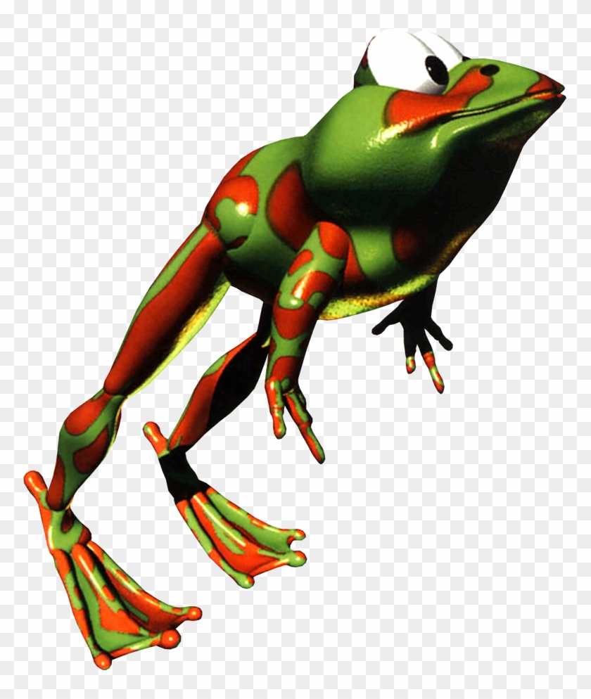 Frog Artwork - Donkey Kong Country Frog #196248