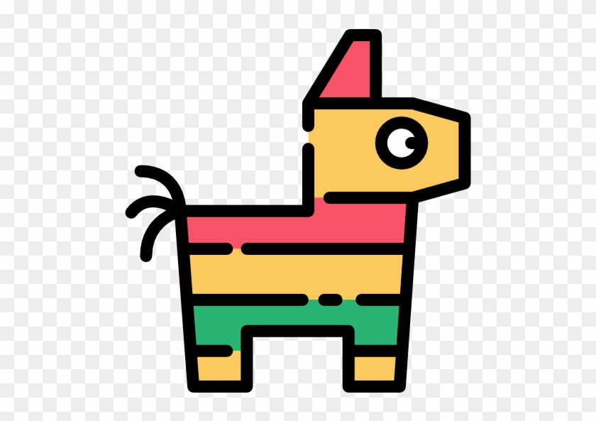 Piñata Free Icon - Piñata Mexicana Vector Png #196336