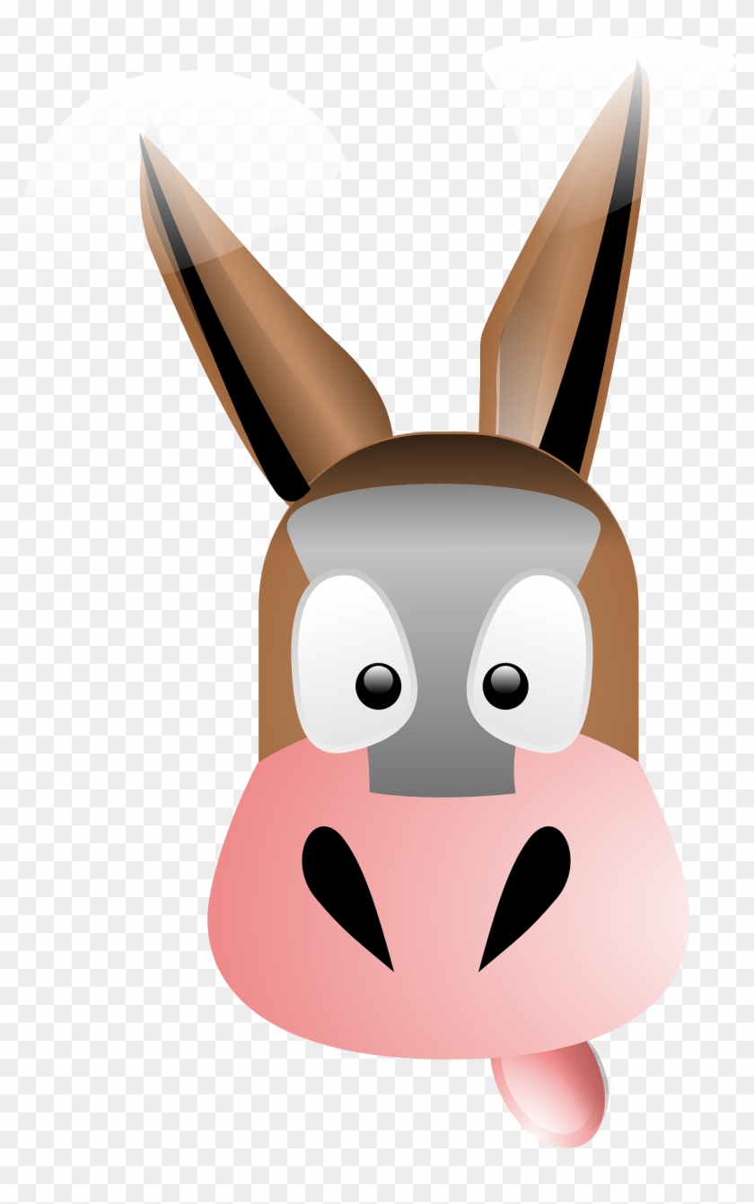 Mule Donkey Clip Art - Mule Donkey Clip Art #196392