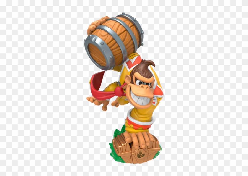 Turbo Charge Donkey Kong Amiibo Figure - Skylanders Bowser And Donkey Kong #196765