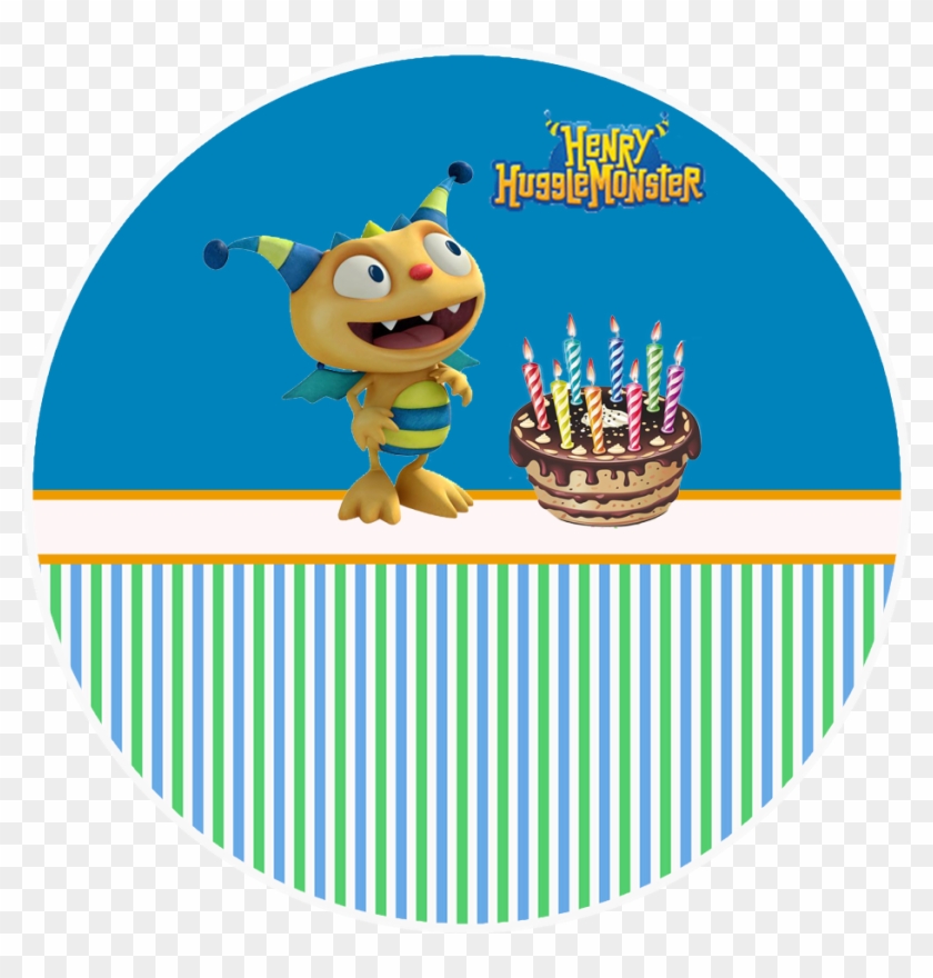 Henry Hugglemonster Free Printable Toppers, Stickers - Henry Hugglemonster #1185891