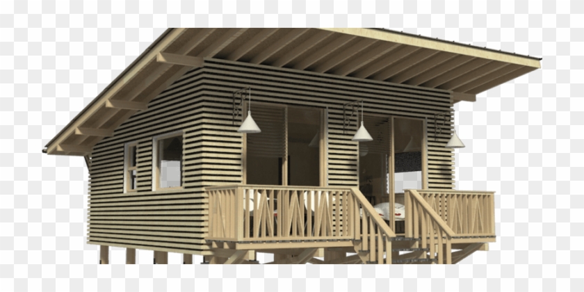 Pin-up House Is An International Studio Working Both - Small Wood House Plans #1186109