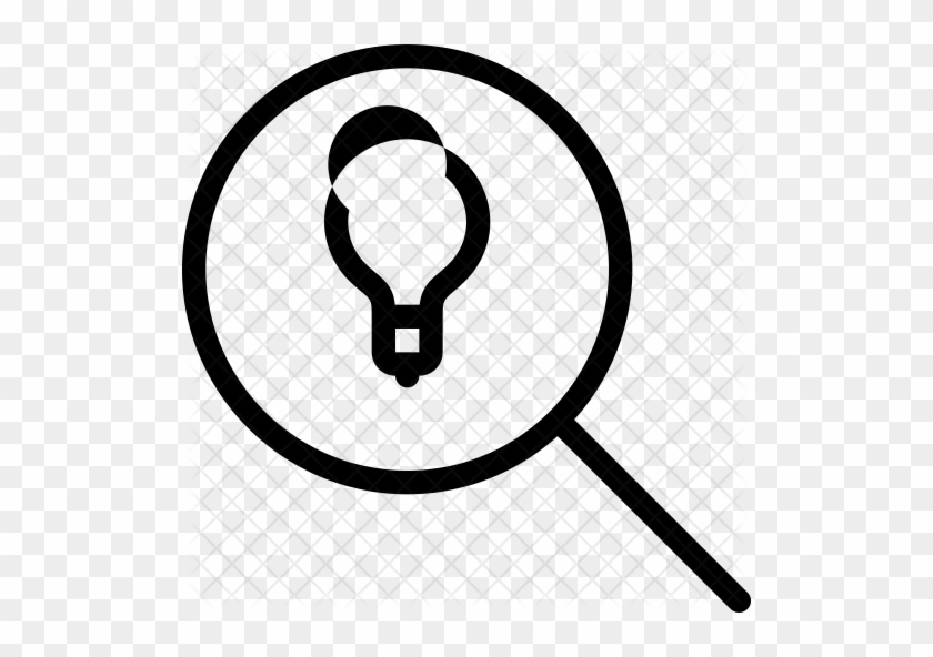 Search Idea Icon - Search Idea Icon #1186364