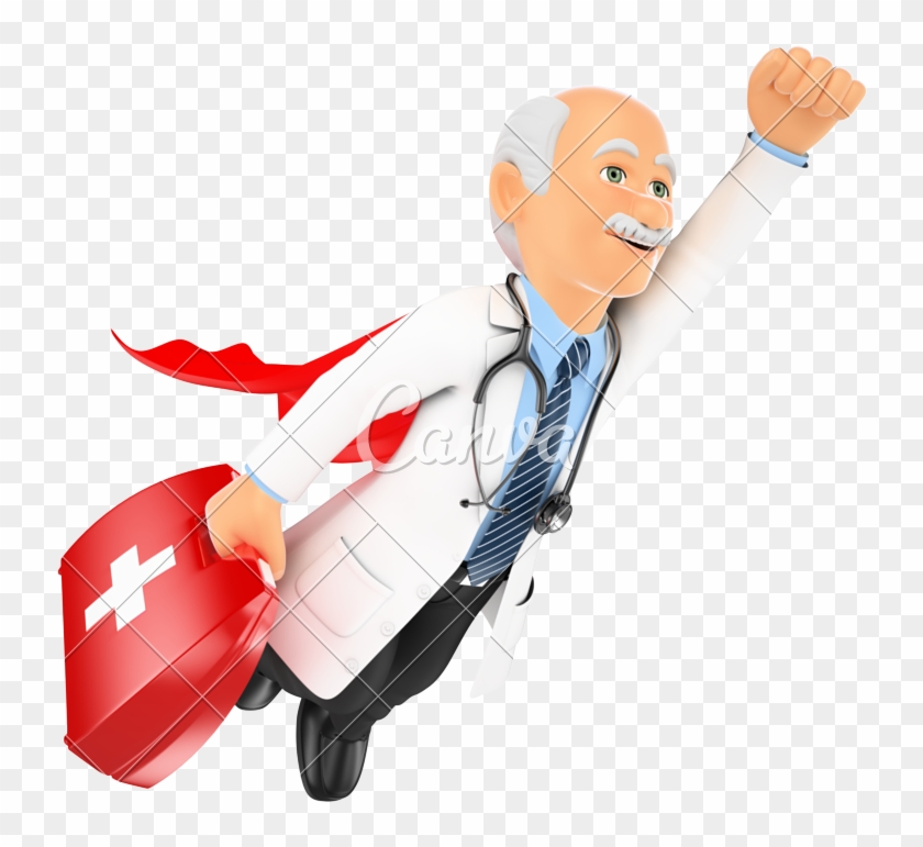 3d Super Doctor - Médicos Animados #1186519
