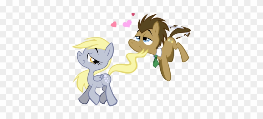 Image Derpy Hooves And Doctor Whooves In Love Png My - Derpy Hooves #1187626