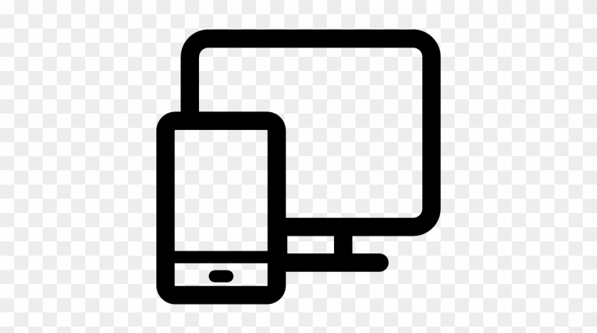 Pc And Smartphone Vector - Pc And Smartphone Vector #1187951