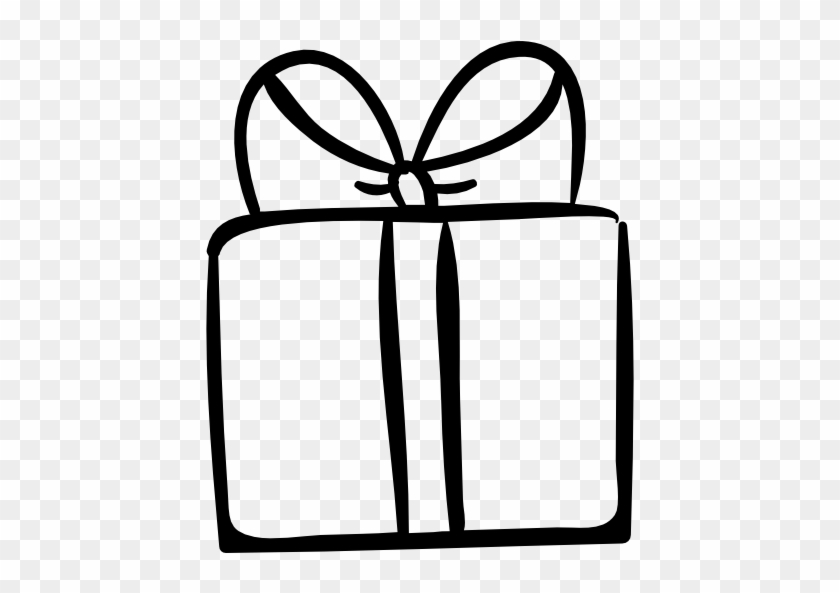 Drawn Gift Transparent - Drawn Gift Transparent #1187989