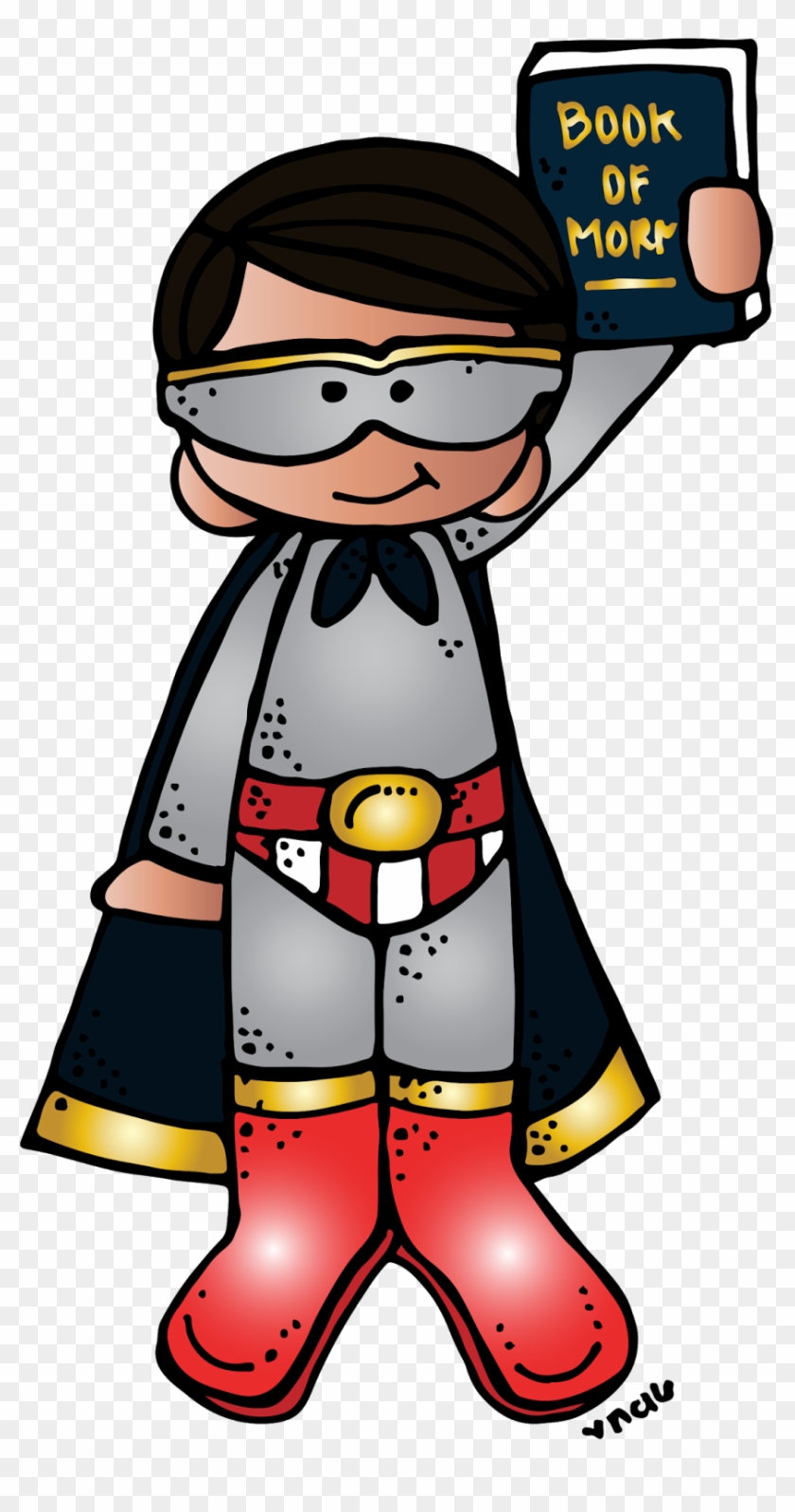 Free Lds Boy And Girl Clipart - Melonheadz Superheroes #1188236