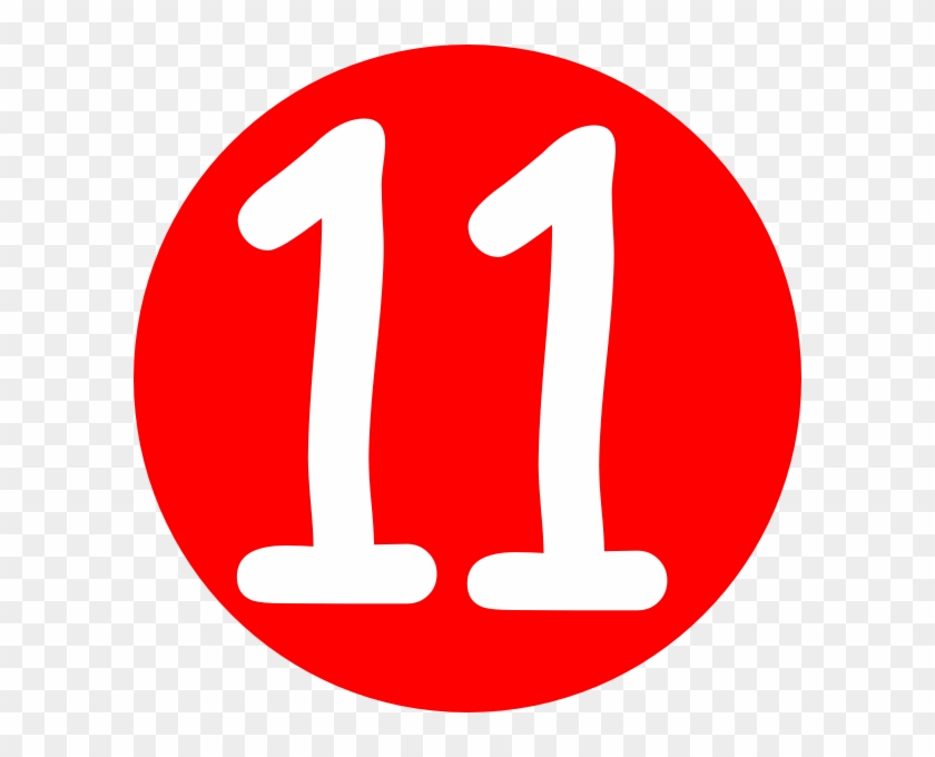 Number 11 Clip Art - Thirteen Clipart #1188935