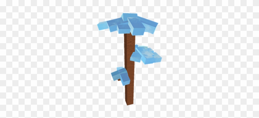 Ice Blue Tree - Wood #1188994
