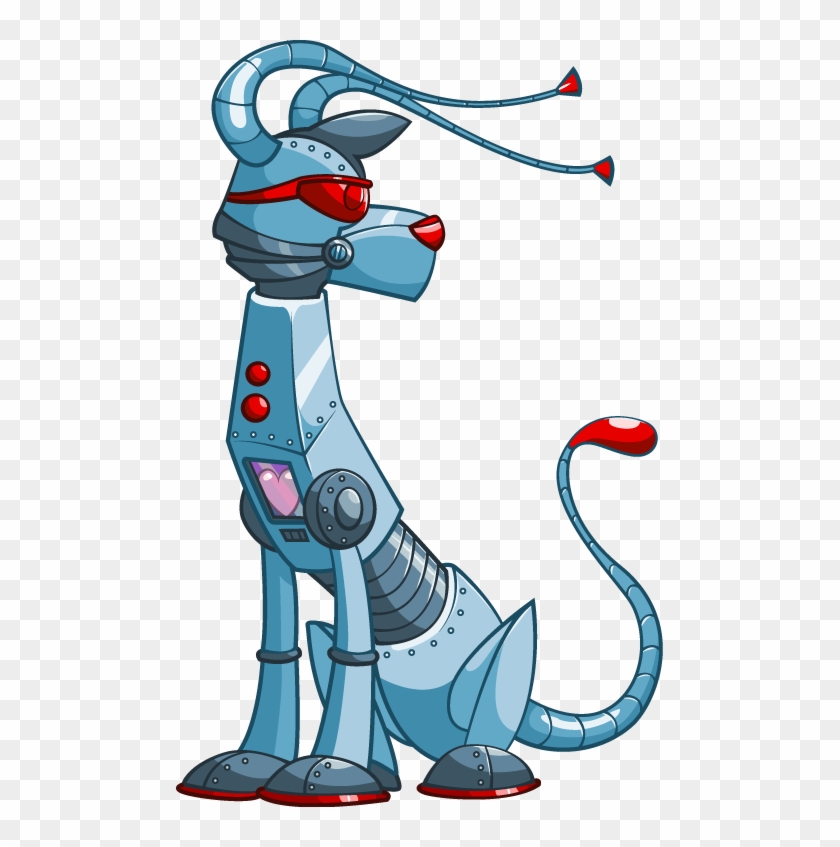 Robot Gelert By Tibby-kitty - Cartoon #1189108
