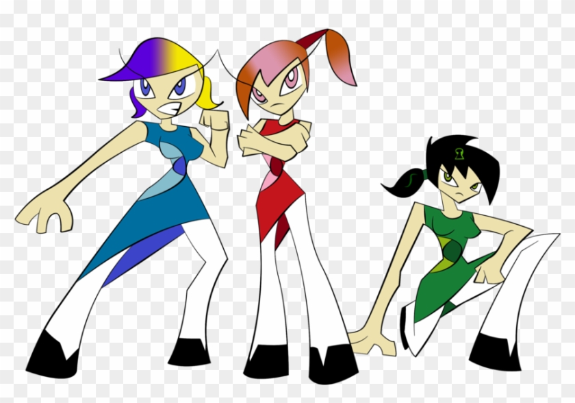 Powermean Girls X By Keytee-chan - Cartoon #1189161
