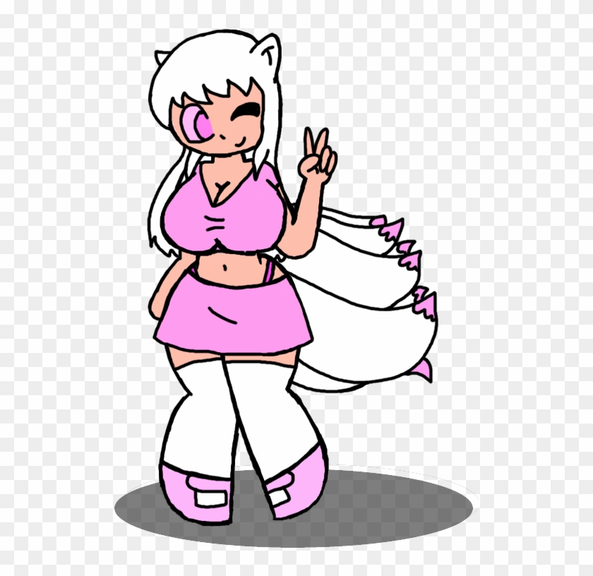 Kitty Kitsune, The Smart Bimbo By Sd The Doodler - Cartoon #1189297