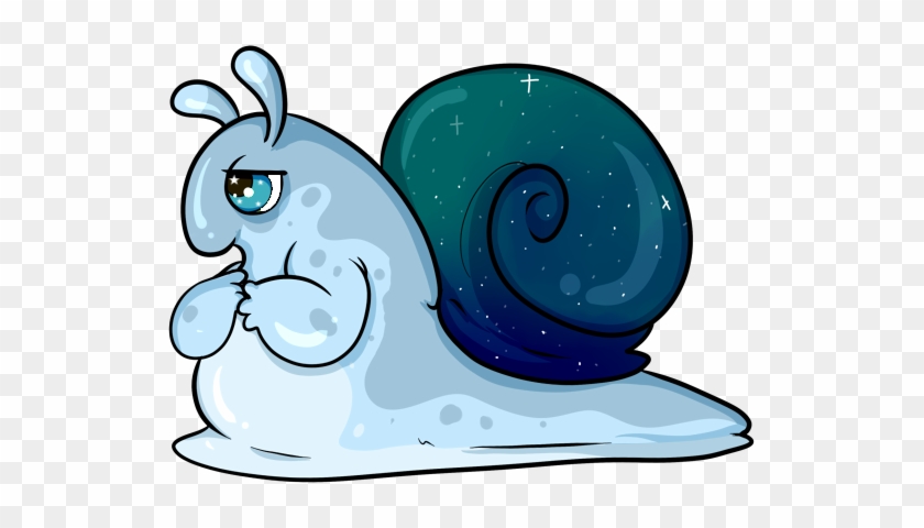 Huge Snail - Cartoon #1189754