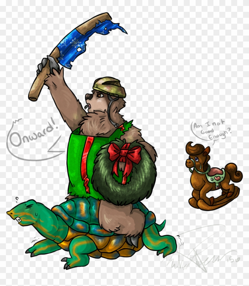 Turtle Rider - Cartoon #1190184