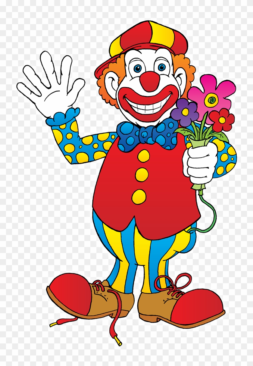 Clown Cartoon Character Clip Art - Cartoon #1190260