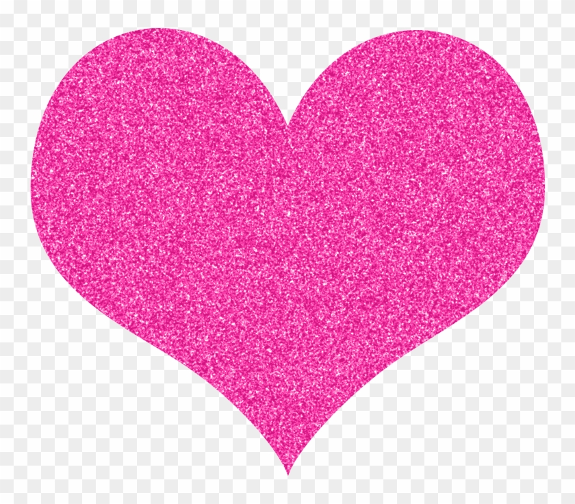 Clipart Tagged Free Heart Clipart , Freebie , Glitter - Pink Glitter Heart Clipart #1190345