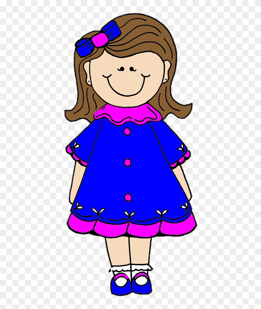 Clip Art - Red Doll Clipart #1190647
