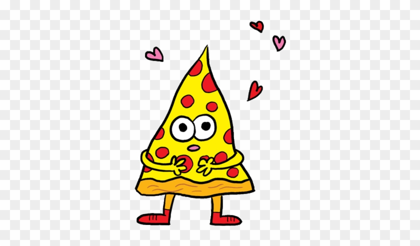 Animated Gif Transparent, Love, Pizza, Share Or Download - Jon Burgerman Gif #1190686