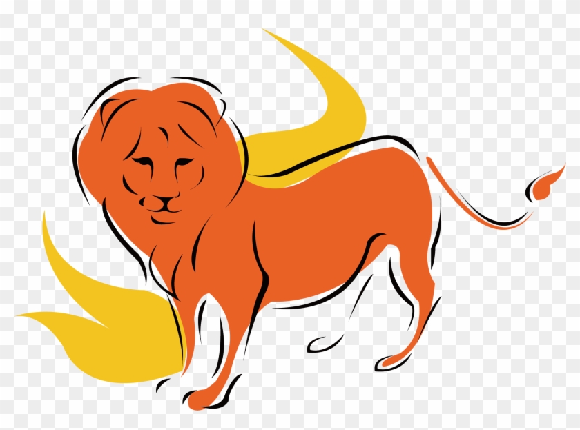 Leo Clip Art - Horoscope #1190826