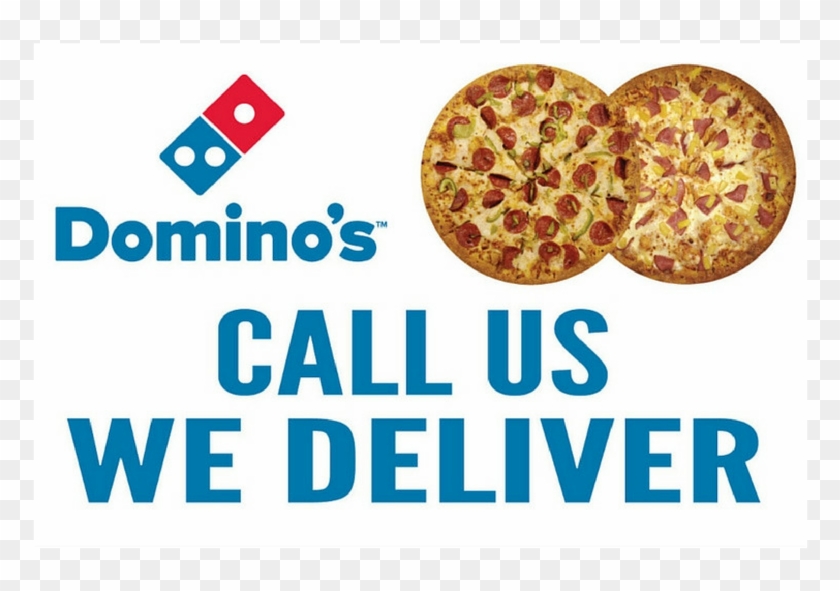 "call Us, We Deliver" Double Pizza 2'x4' Wobble Board - Domino's Pizza #1191095