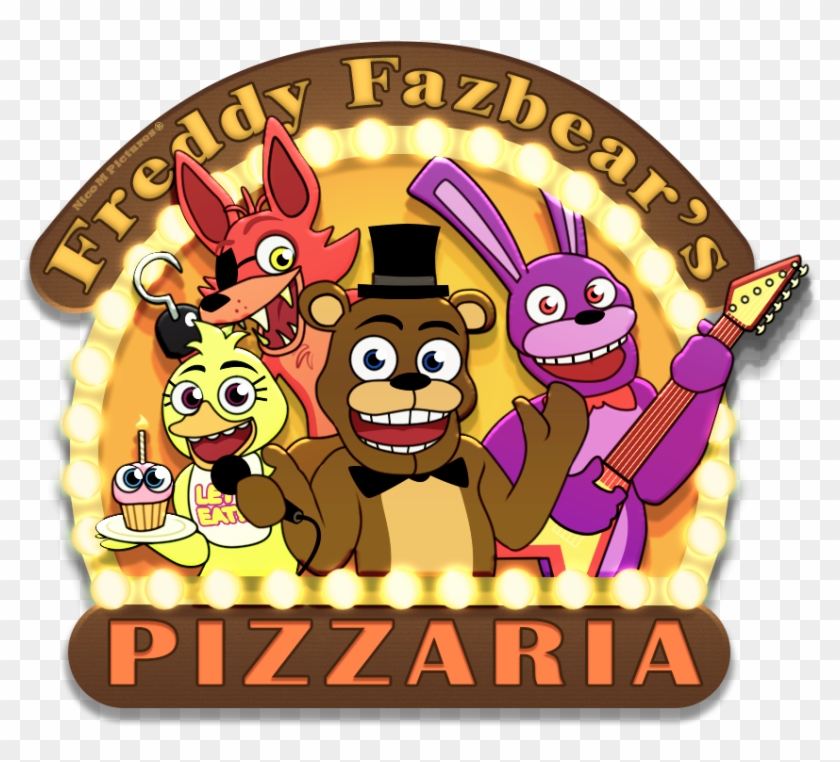 The Pizzaria's Logo By Zxz328 - Five Nights At Freddy's Wallet Bifold Coin Money Purse #1191160