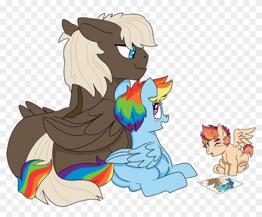 Dbkit, Dumbbell, Dumbdash, Male, Oc, Oc - Rainbow Dash And Dumbbell #1191490