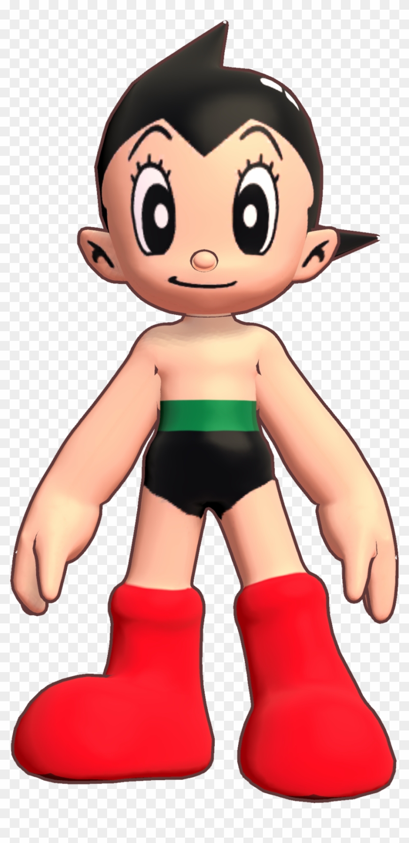 Mmd Astro Boy Dash 3d Model Export Preview 1 By 495557939 - Astro Boy 3d Model #1191714