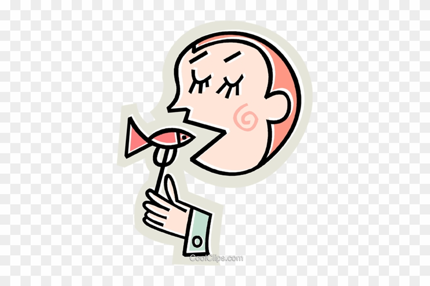 Seafood Clipart Sardine Fish - Person Eating Fish Cartoon #1192013